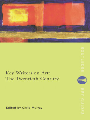 cover image of Key Writers on Art